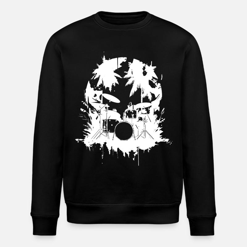Graphiques de batterie - Sweat bio ROLLER Stanley/Stella Unisexe - noir