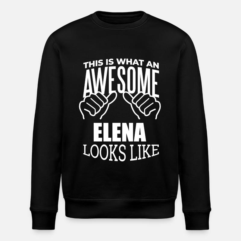 Elena - Stanley/Stella Unisex Bio-Sweatshirt ROLLER - Schwarz