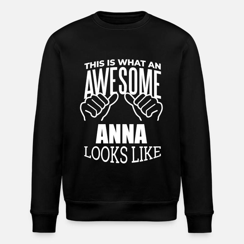 Anna - Sweat bio ROLLER Stanley/Stella Unisexe - noir