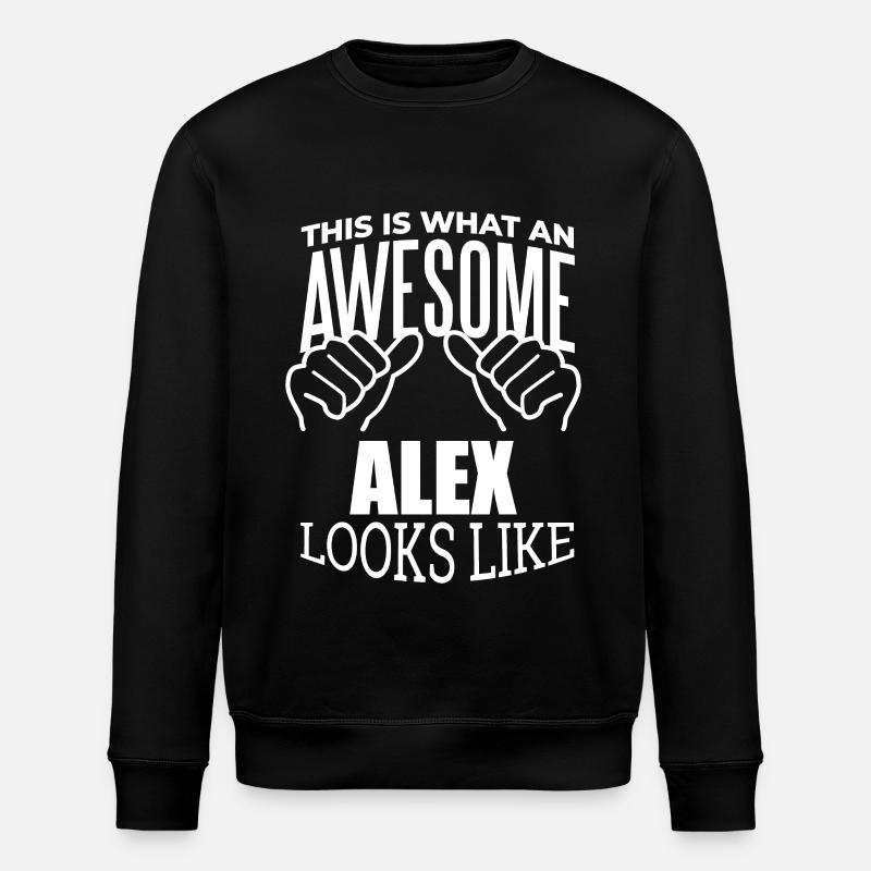 Alex - Stanley/Stella Unisex Bio-Sweatshirt ROLLER - Schwarz