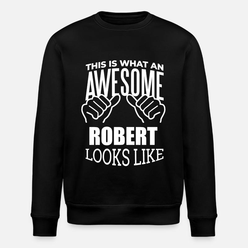 Robert - Sweat bio ROLLER Stanley/Stella Unisexe - noir