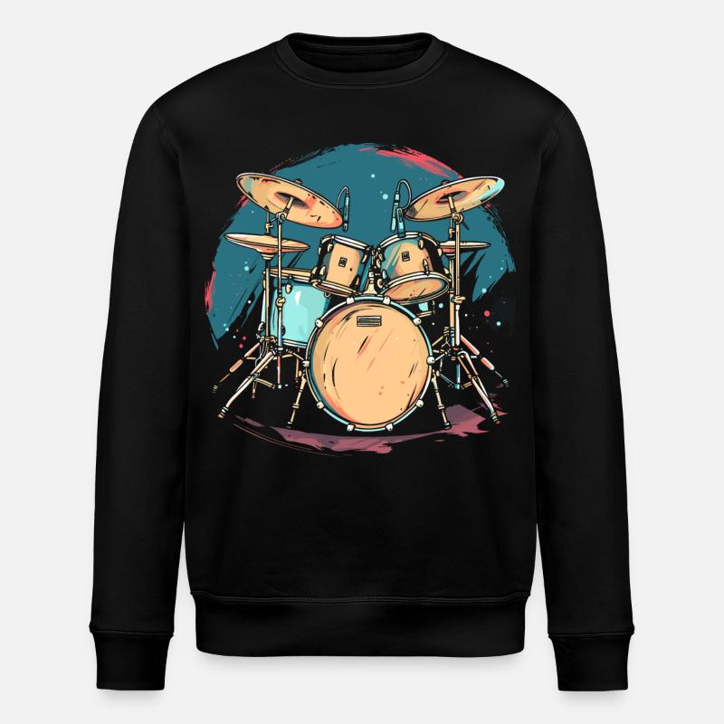 Illustration de piège - Sweat bio ROLLER Stanley/Stella Unisexe - noir