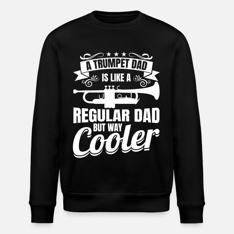 Trompeter Vater - Stanley/Stella Unisex Bio-Sweatshirt ROLLER - Schwarz