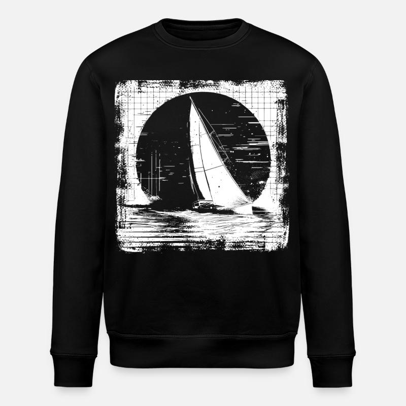 Segeln - Stanley/Stella Unisex Bio-Sweatshirt ROLLER - Schwarz