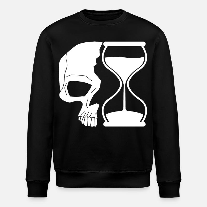 Tod und Zeit - Stanley/Stella Unisex Bio-Sweatshirt ROLLER - Schwarz
