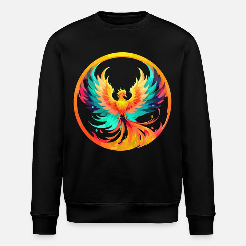 Phoenix Phönix - Stanley/Stella ROLLER Unisex Organic Sweatshirt - black