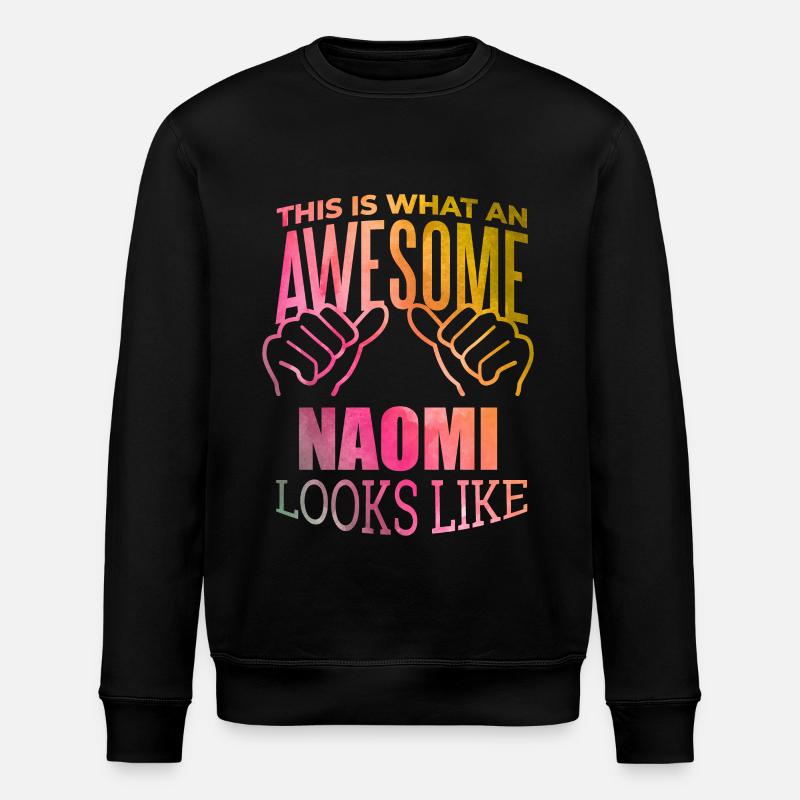 Naomi - Stanley/Stella Unisex Bio-Sweatshirt ROLLER - Schwarz