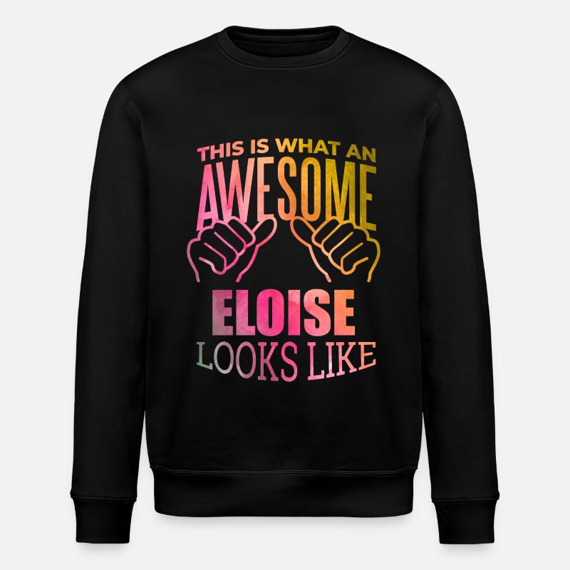Eloise - Stanley/Stella Unisex Bio-Sweatshirt ROLLER - Schwarz