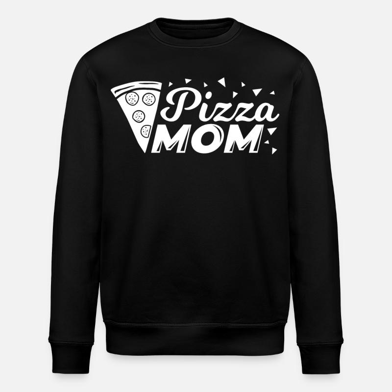 Pizza Mama - Stanley/Stella Unisex Bio-Sweatshirt ROLLER - Schwarz