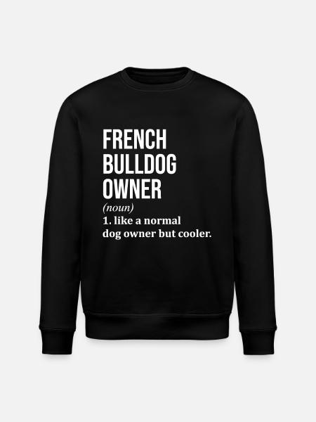 Bouledogue français Bouledogue français Bouledogue français - Sweat bio ROLLER Stanley/Stella Unisexe - noir