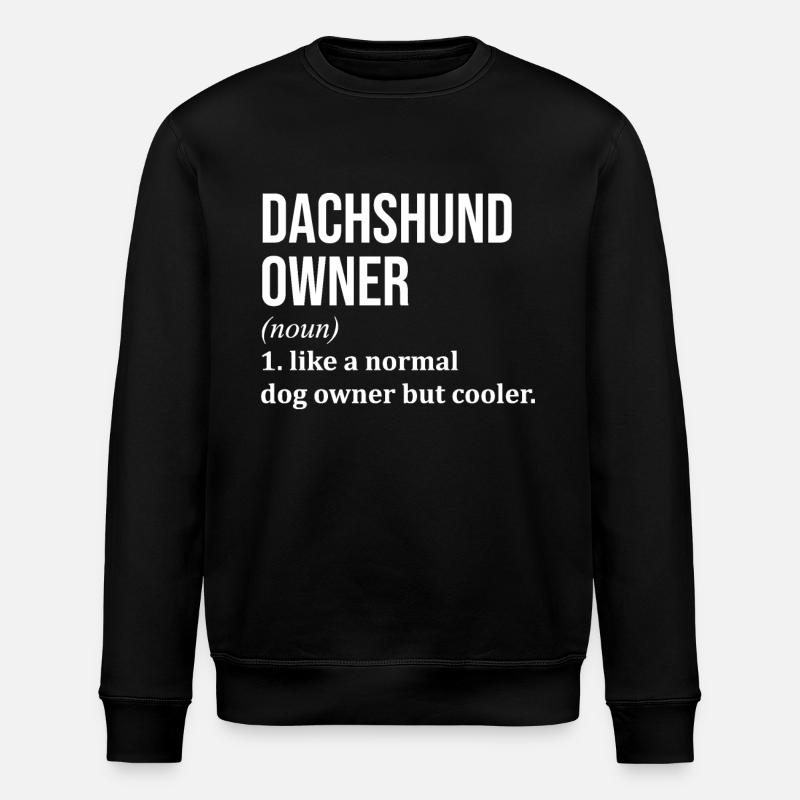 Teckel - Sweat bio ROLLER Stanley/Stella Unisexe - noir