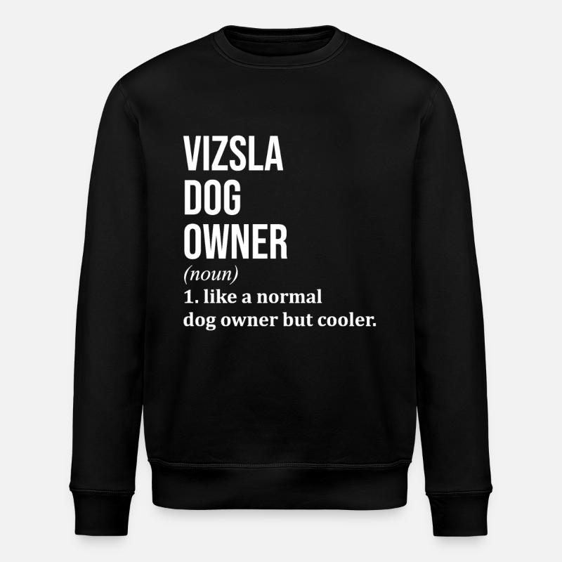 Vizsla - Stanley/Stella ROLLER Unisex Organic Sweatshirt - black