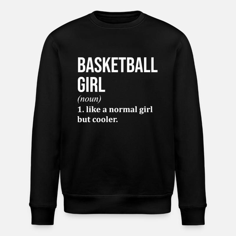 basket-ball - Sweat bio ROLLER Stanley/Stella Unisexe - noir