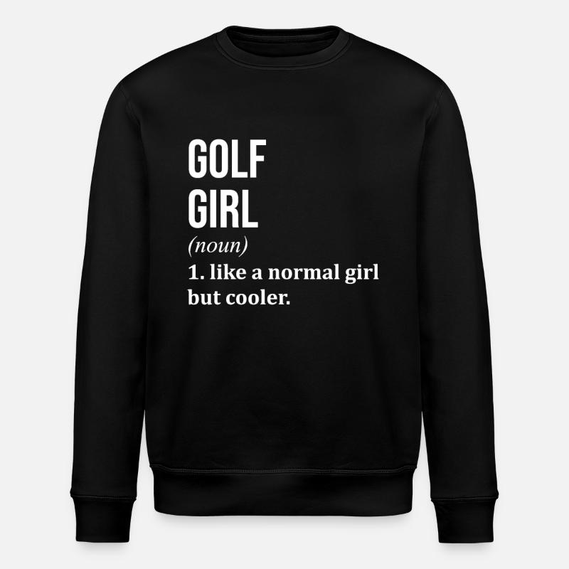 Golf - Stanley/Stella ROLLER Unisex Organic Sweatshirt - black