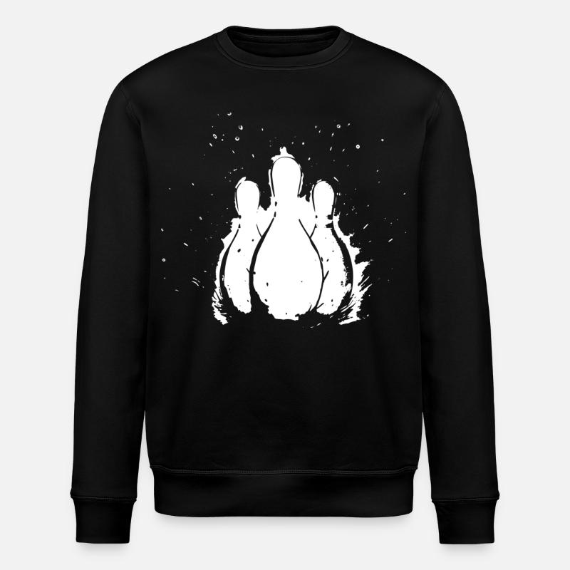 Bowling - Stanley/Stella ROLLER Unisex Organic Sweatshirt - black