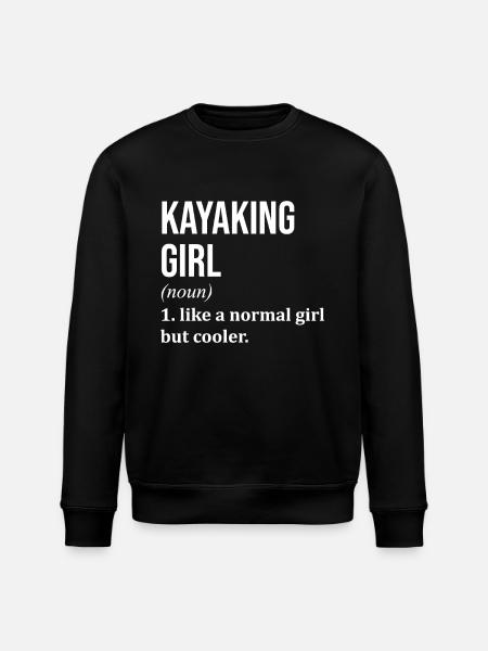 Kayak Kayak Kayak - Stanley/Stella ROLLER Unisex Organic Sweatshirt - black