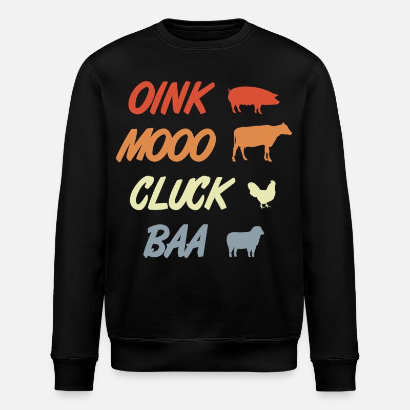 Sons d’animaux - Sweat bio ROLLER Stanley/Stella Unisexe - noir