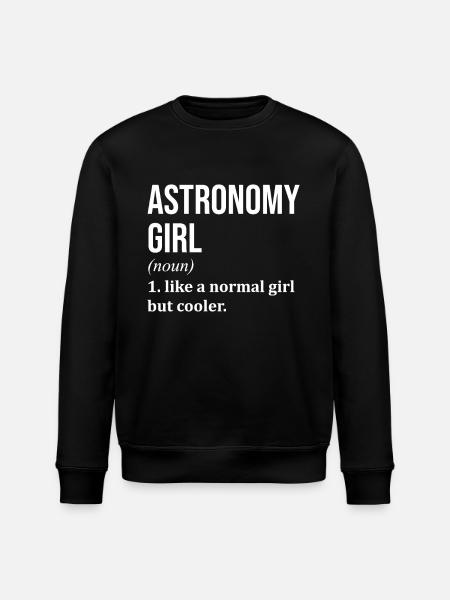 Astronomy Astronomy Astronomy - Stanley/Stella ROLLER Unisex Organic Sweatshirt - black