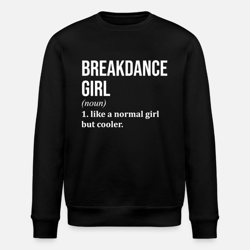 Breakdance - Stanley/Stella Unisex Bio-Sweatshirt ROLLER - Schwarz