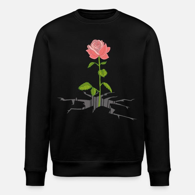 Der der Natur - Stanley/Stella Unisex Bio-Sweatshirt ROLLER - Schwarz