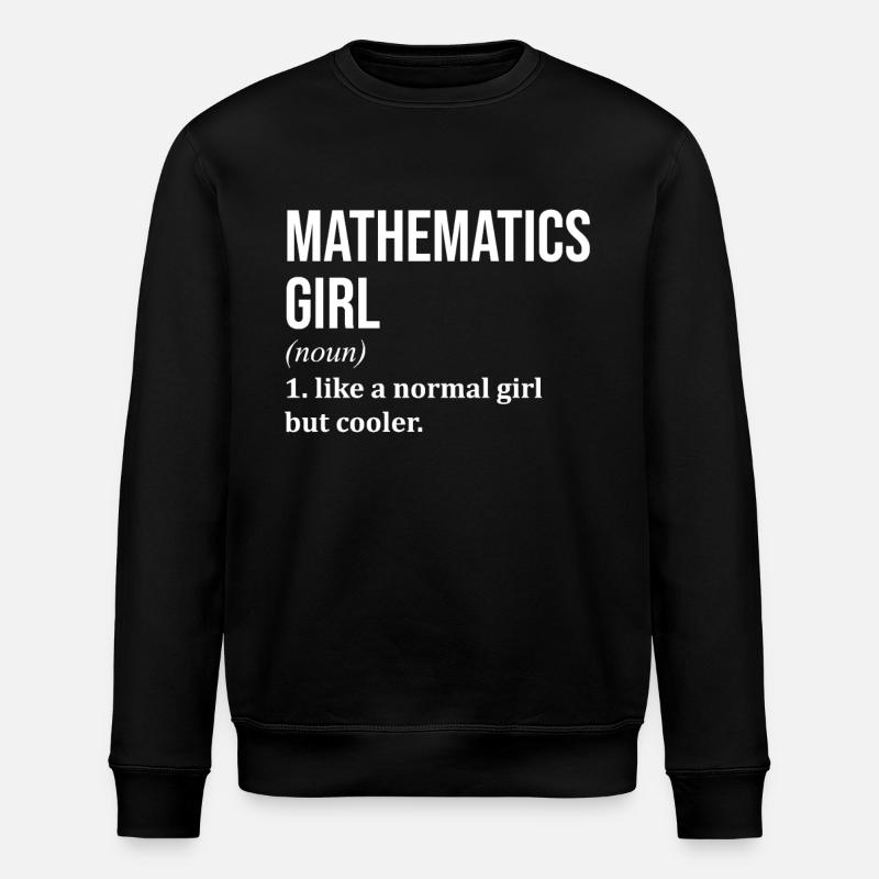 Mathe - Stanley/Stella Unisex Bio-Sweatshirt ROLLER - Schwarz