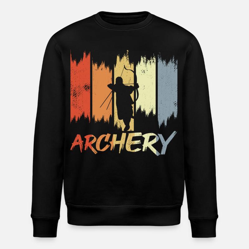 Archery - Stanley/Stella ROLLER Unisex Organic Sweatshirt - black