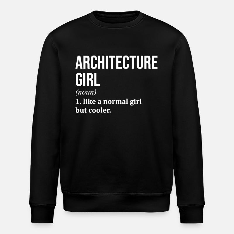 architecte - Sweat bio ROLLER Stanley/Stella Unisexe - noir