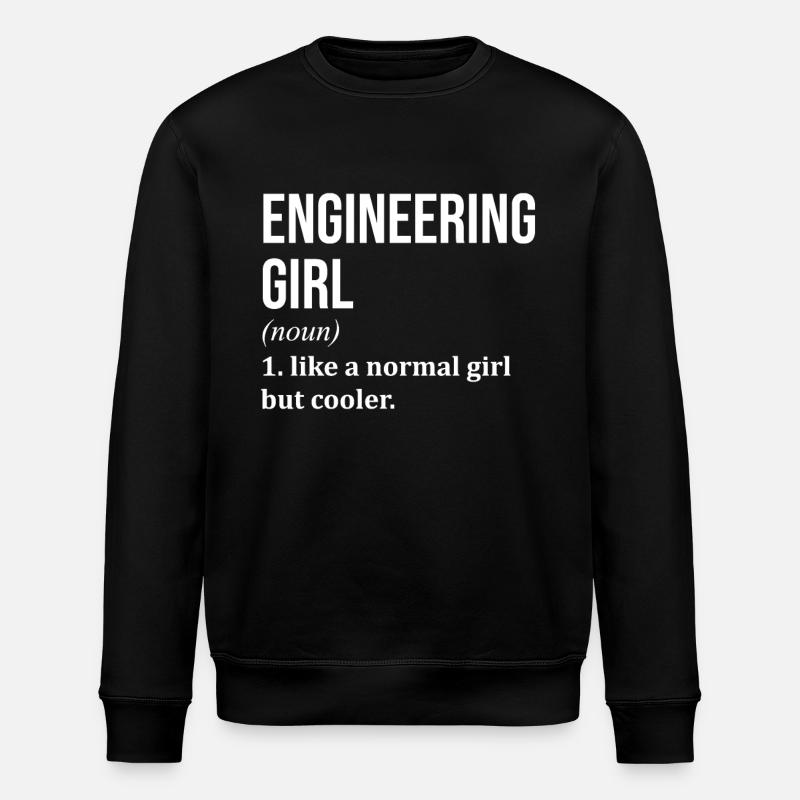 Engineer - Stanley/Stella ROLLER Unisex Organic Sweatshirt - black
