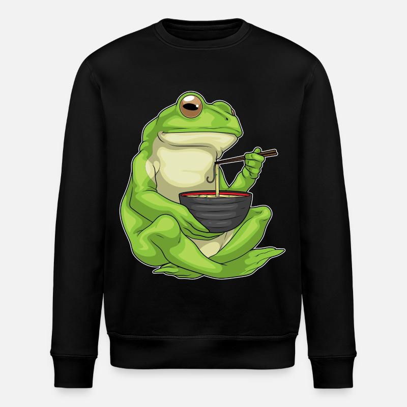 Frog Bowl Ramen - Sweat bio ROLLER Stanley/Stella Unisexe - noir