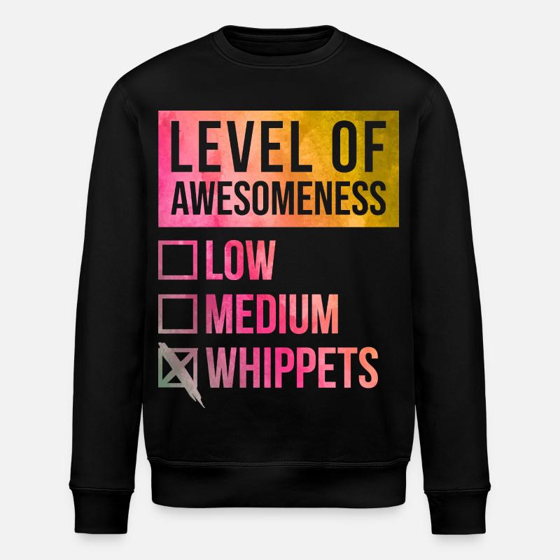 Whippet - Sweat bio ROLLER Stanley/Stella Unisexe - noir