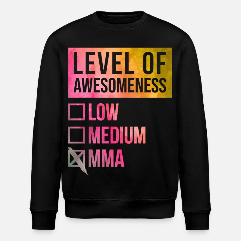 MMA - Sweat bio ROLLER Stanley/Stella Unisexe - noir