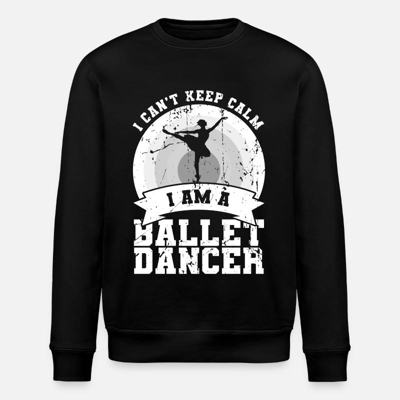 Je suis danseuse de ballet - Sweat bio ROLLER Stanley/Stella Unisexe - noir