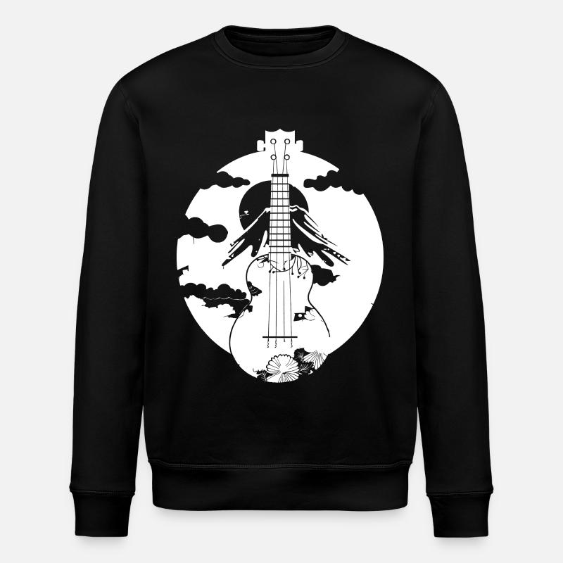 Graphiques Ukulele - Sweat bio ROLLER Stanley/Stella Unisexe - noir