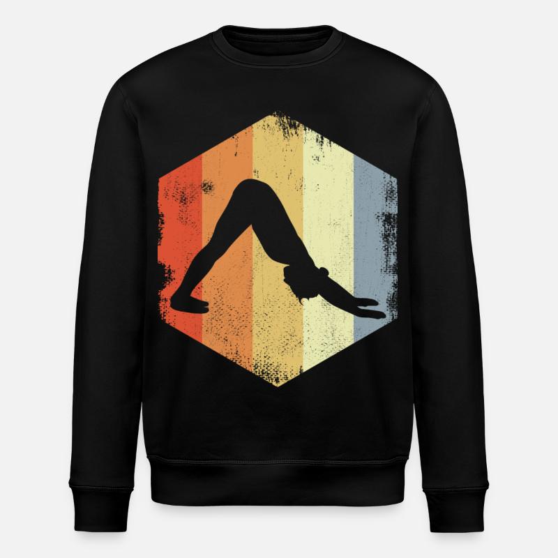 Dessin de Yogini - Sweat bio ROLLER Stanley/Stella Unisexe - noir