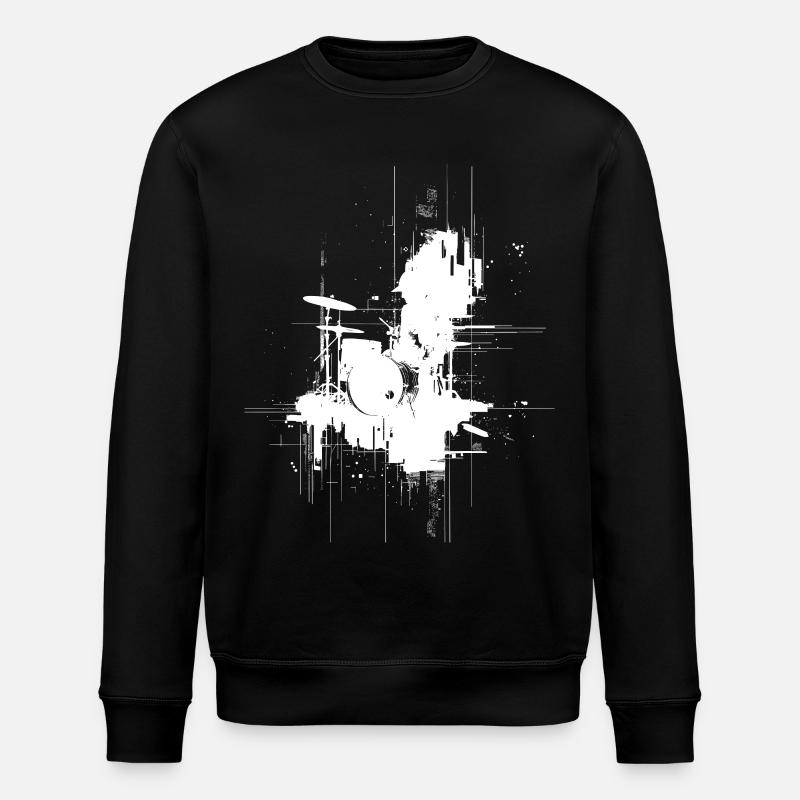 Percussion - Stanley/Stella ROLLER Unisex Organic Sweatshirt - black