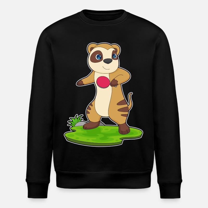 Raquette de ping-pong Meerkat - Sweat bio ROLLER Stanley/Stella Unisexe - noir