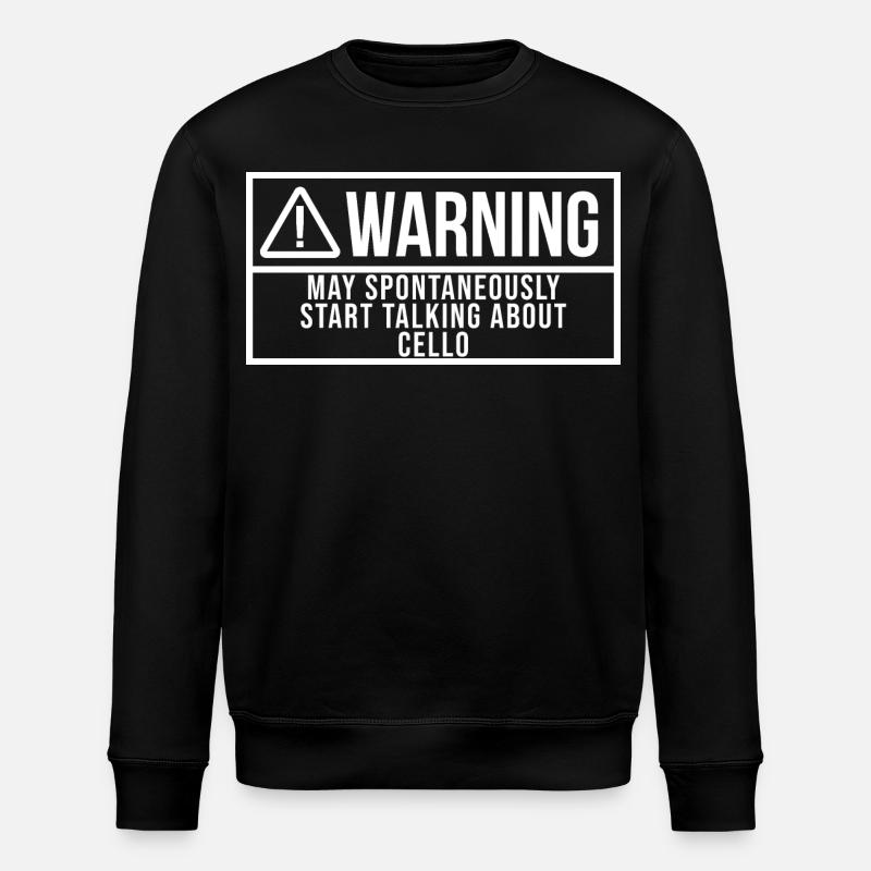 violoncelle - Sweat bio ROLLER Stanley/Stella Unisexe - noir