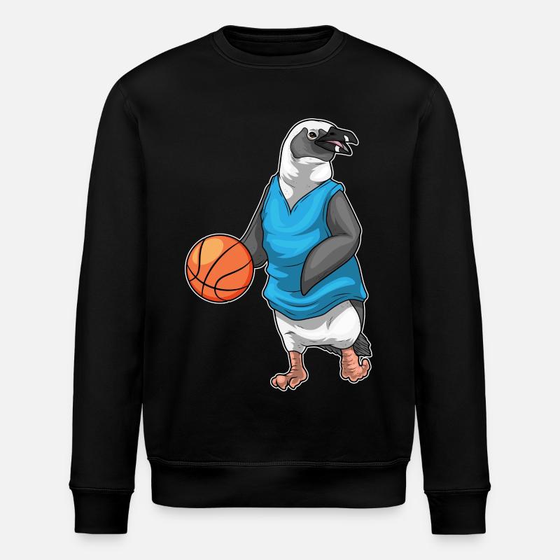 Penguin Basketteur Basketteur - Sweat bio ROLLER Stanley/Stella Unisexe - noir