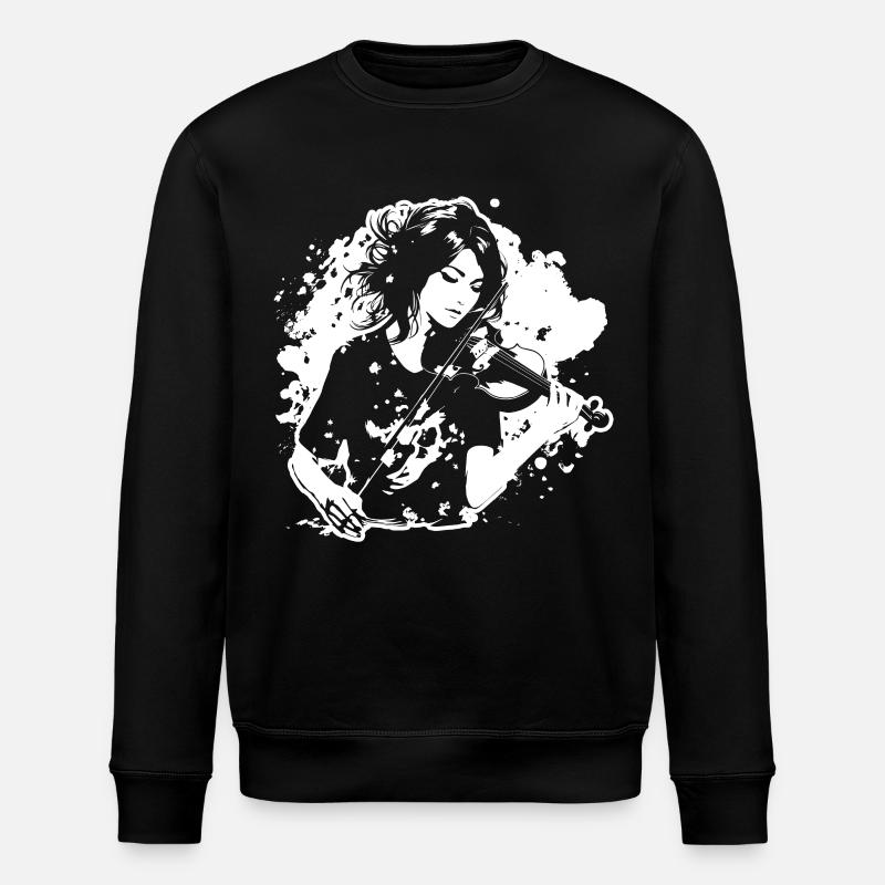 Violoniste - Sweat bio ROLLER Stanley/Stella Unisexe - noir