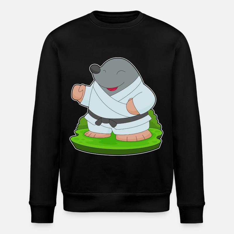 Maulwurf Kampfsport - Stanley/Stella Unisex Bio-Sweatshirt ROLLER - Schwarz