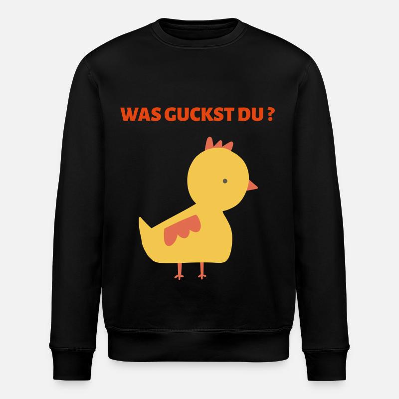 QU’EST-CE QUE VOUS REGARDEZ ? - Sweat bio ROLLER Stanley/Stella Unisexe - noir