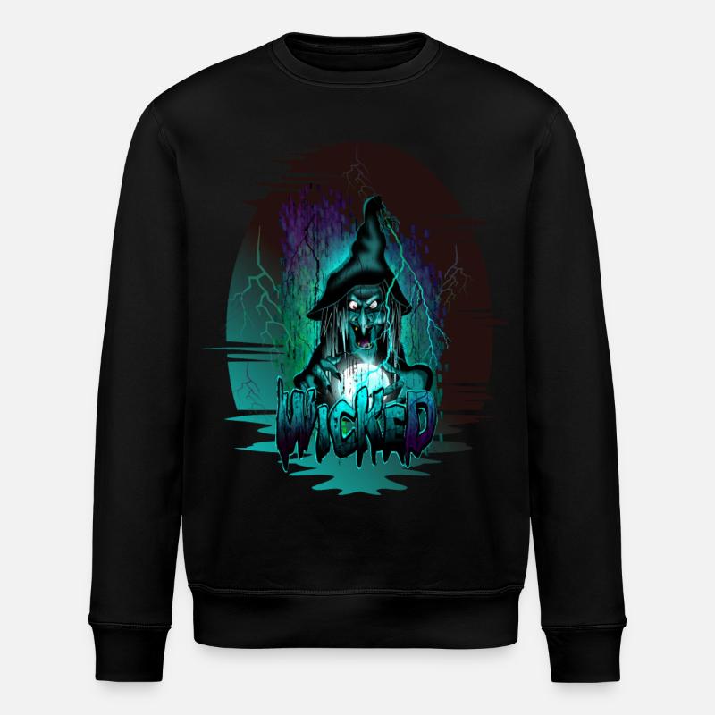 wicked2 - Stanley/Stella Unisex Bio-Sweatshirt ROLLER - Schwarz