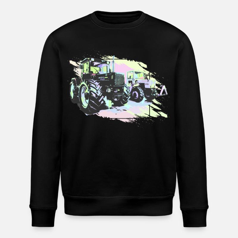 Klassische MB-trac Traktoren - Stanley/Stella Unisex Bio-Sweatshirt ROLLER - Schwarz