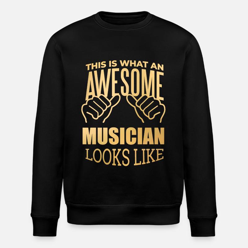 Musik - Stanley/Stella Unisex Bio-Sweatshirt ROLLER - Schwarz