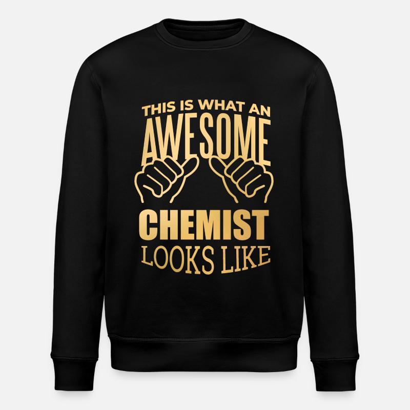 chimie - Sweat bio ROLLER Stanley/Stella Unisexe - noir