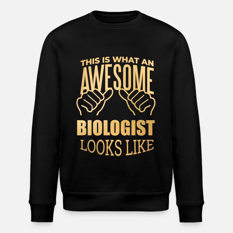 Biologie - Stanley/Stella Unisex Bio-Sweatshirt ROLLER - Schwarz