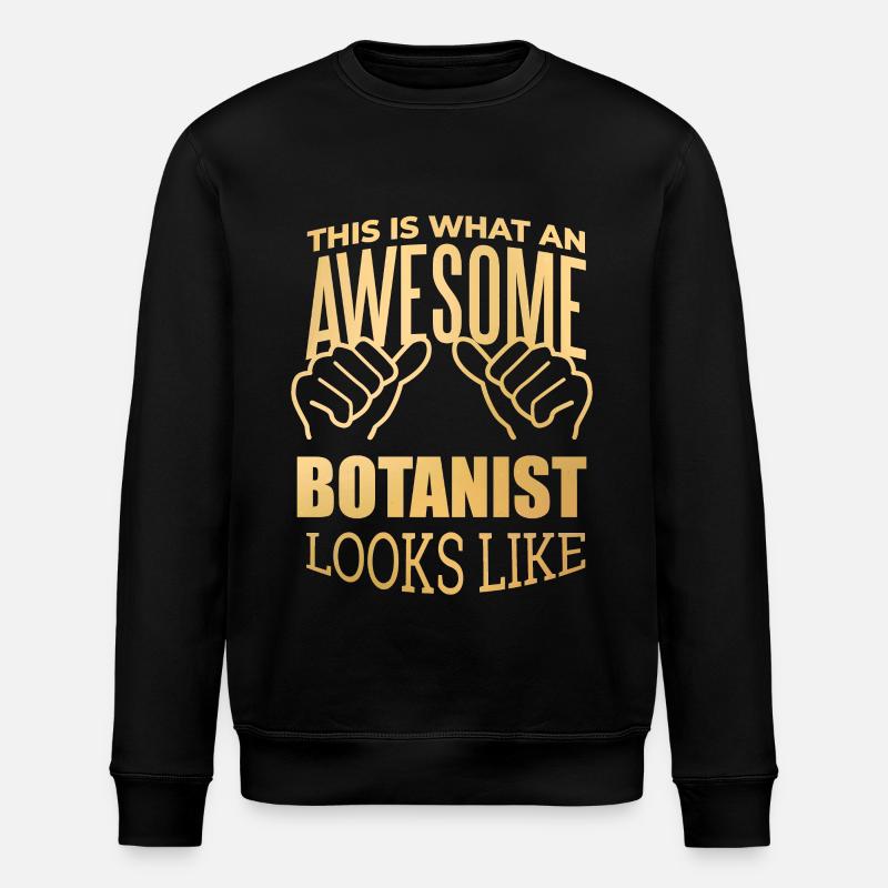 Botanik - Stanley/Stella Unisex Bio-Sweatshirt ROLLER - Schwarz
