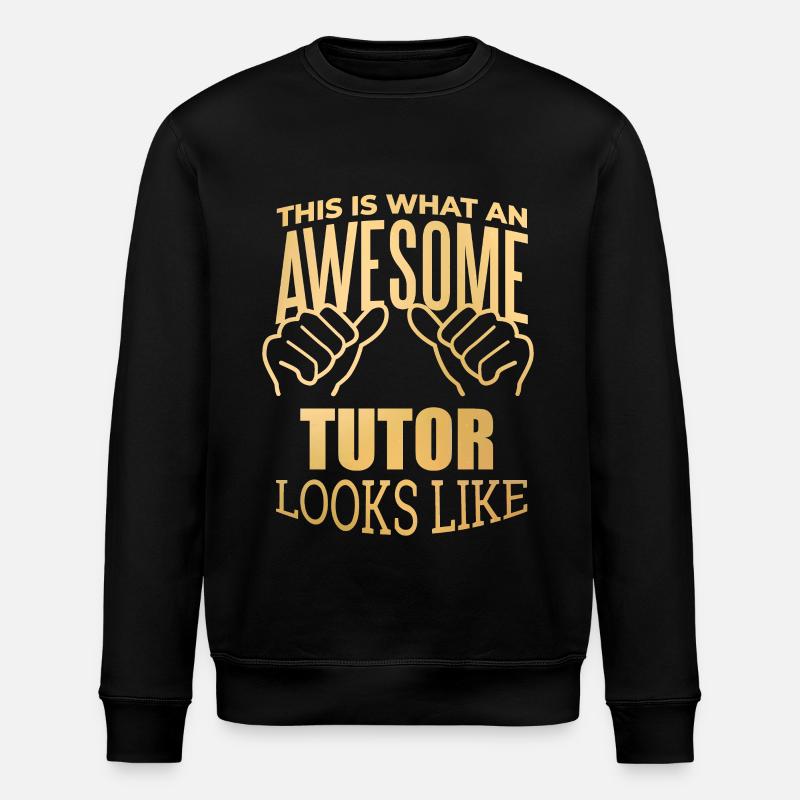 Tutor - Stanley/Stella ROLLER Unisex Organic Sweatshirt - black