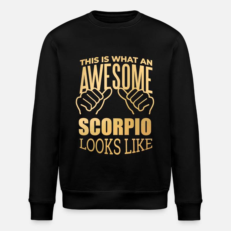 Scorpion - Sweat bio ROLLER Stanley/Stella Unisexe - noir