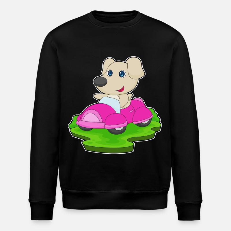 Voiture pour chien - Sweat bio ROLLER Stanley/Stella Unisexe - noir